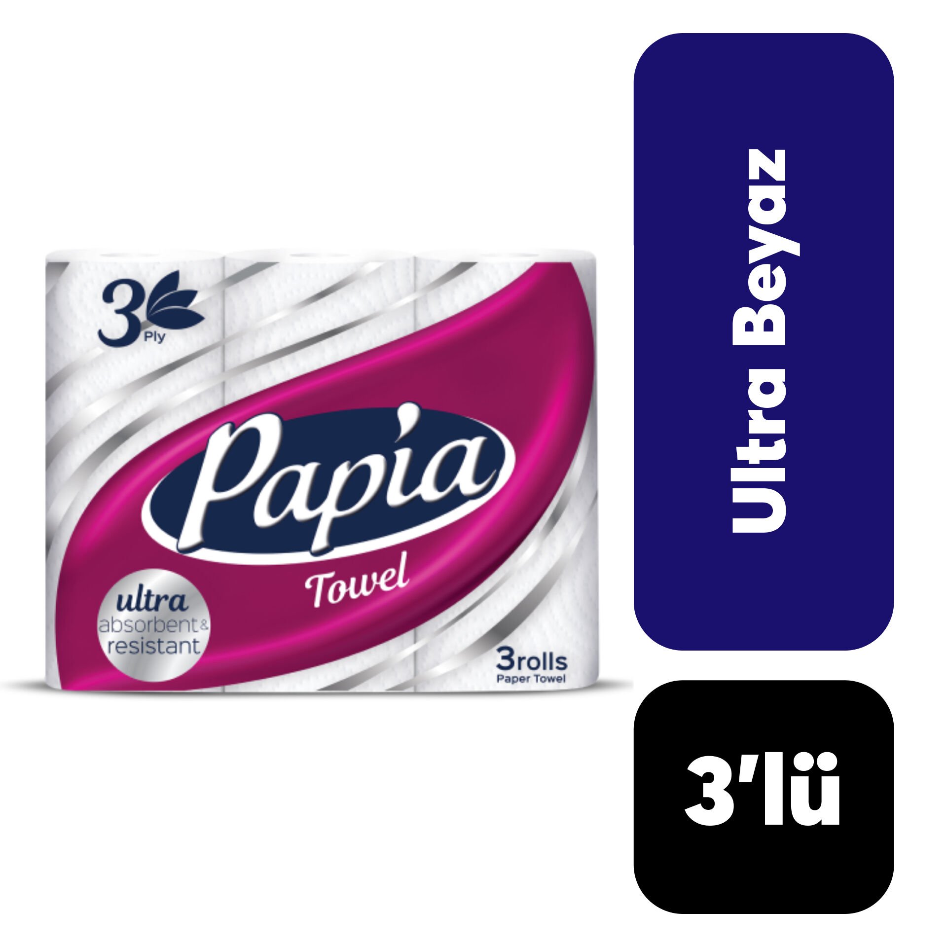 Kağıt Havlu Papia 3'lü