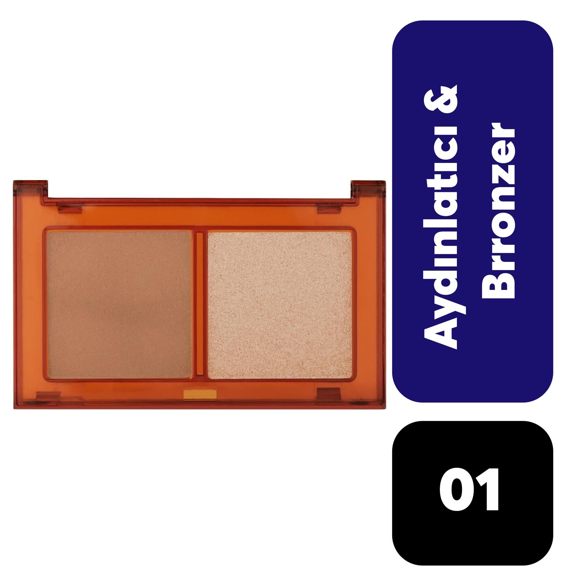 Pastel Bronzer & Aydınlatıcı 01