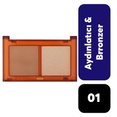 Pastel Bronzer & Aydınlatıcı 01