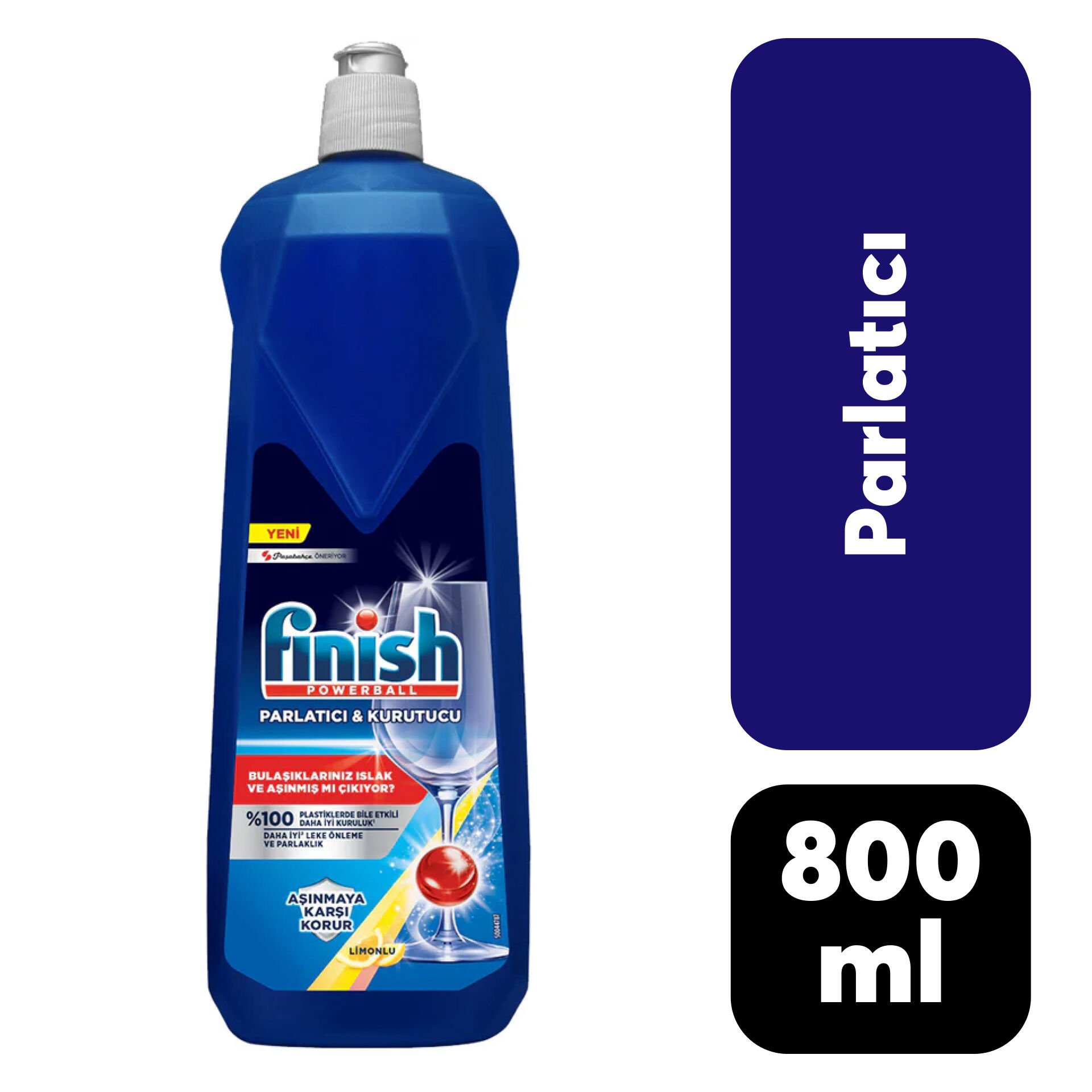 Bulaşık Makine Parlatıcı Finish 800 ml Limonlu