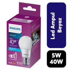 Ampul Philips MyCare 40w Beyaz Işık E27