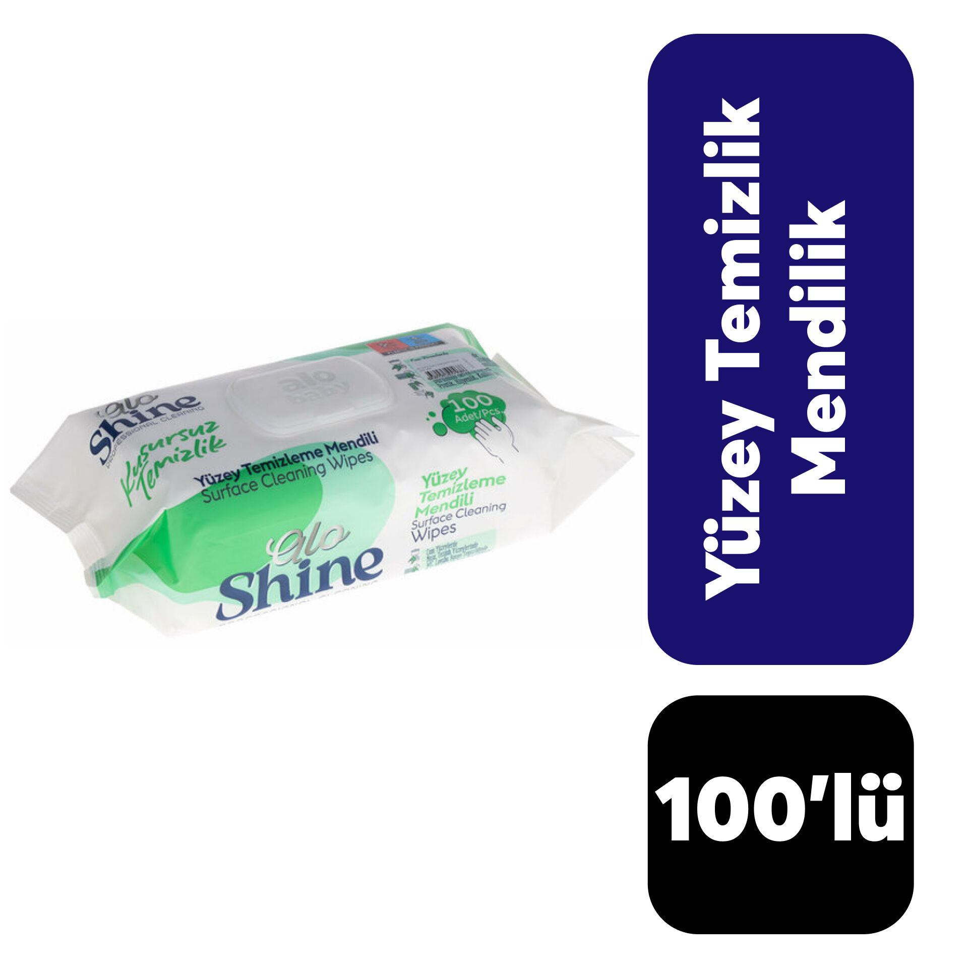 Yüzey Temizlik Alo Shine 100'lü