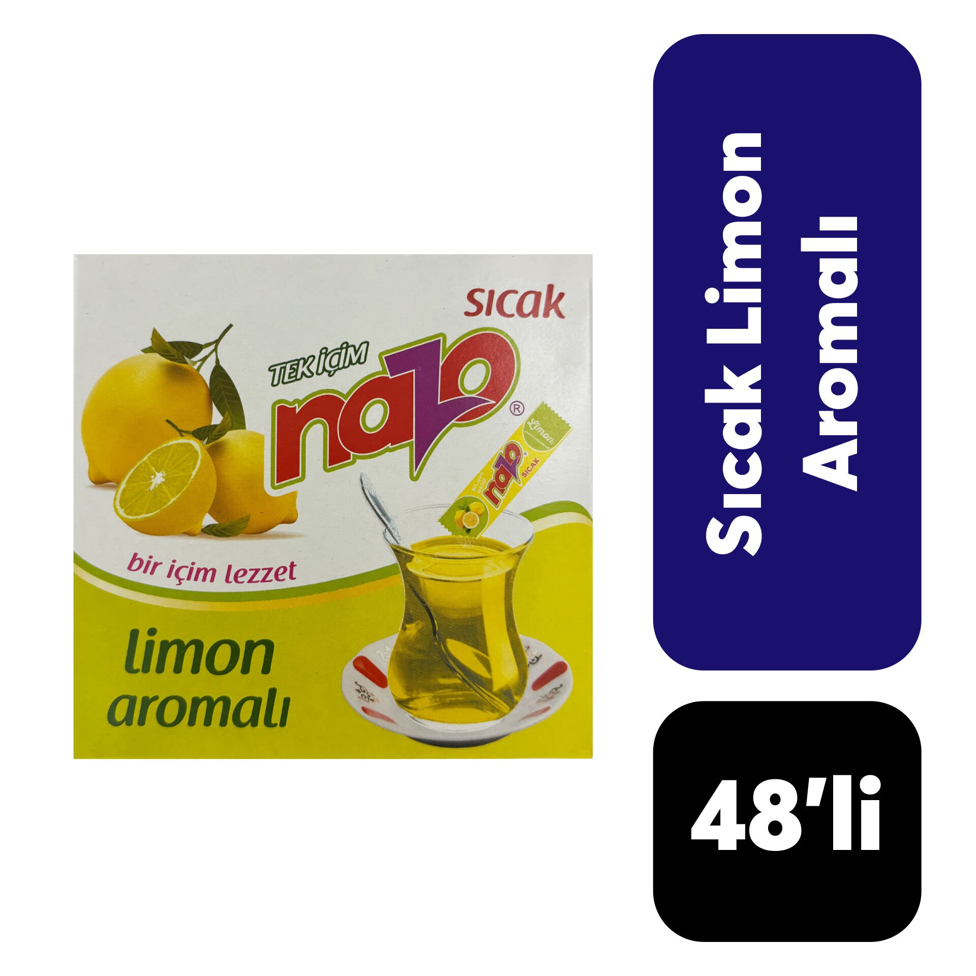 Nazo Toz İçecek 1,5 gr 48’li Limon