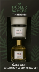 Koku Oda Kokusu Düşler Bahçesi 100 ml Timberloss + Mum