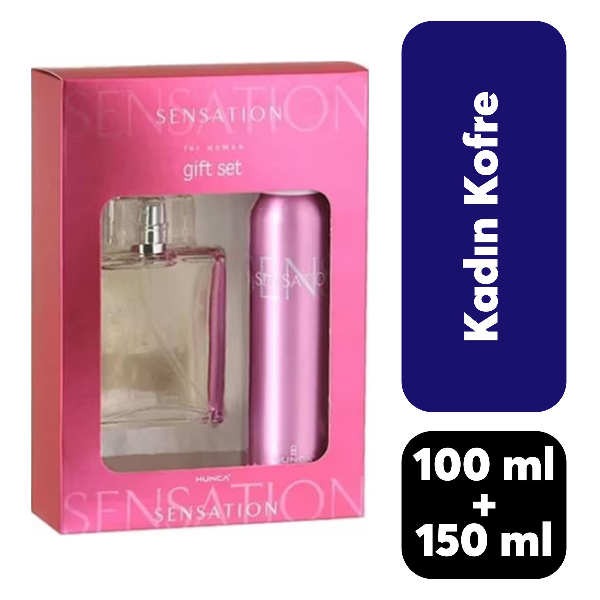 Kofre Kadın Carminella Sensation Edt + Deo
