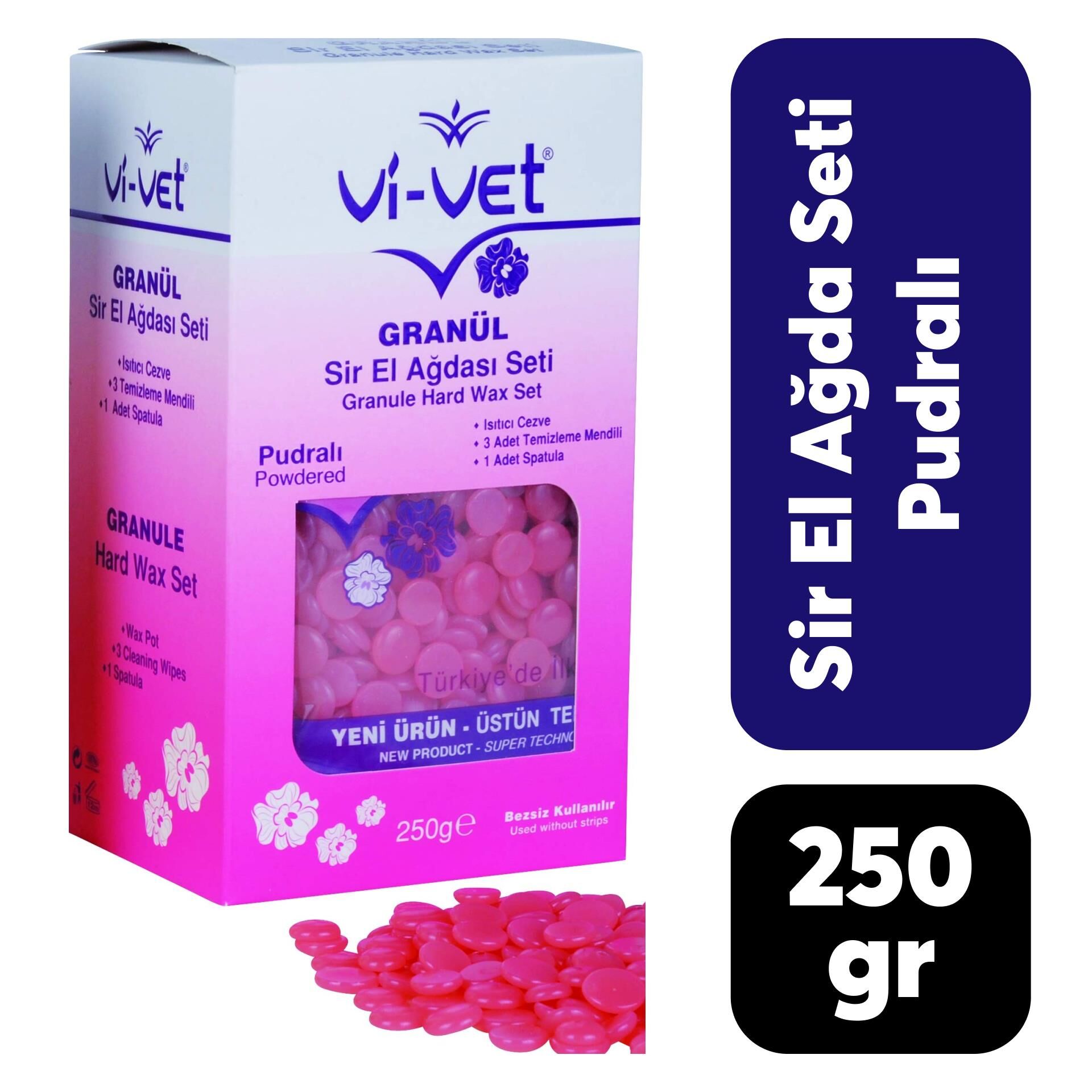 Vi-Vet Set Pudralı 250 gr Granül