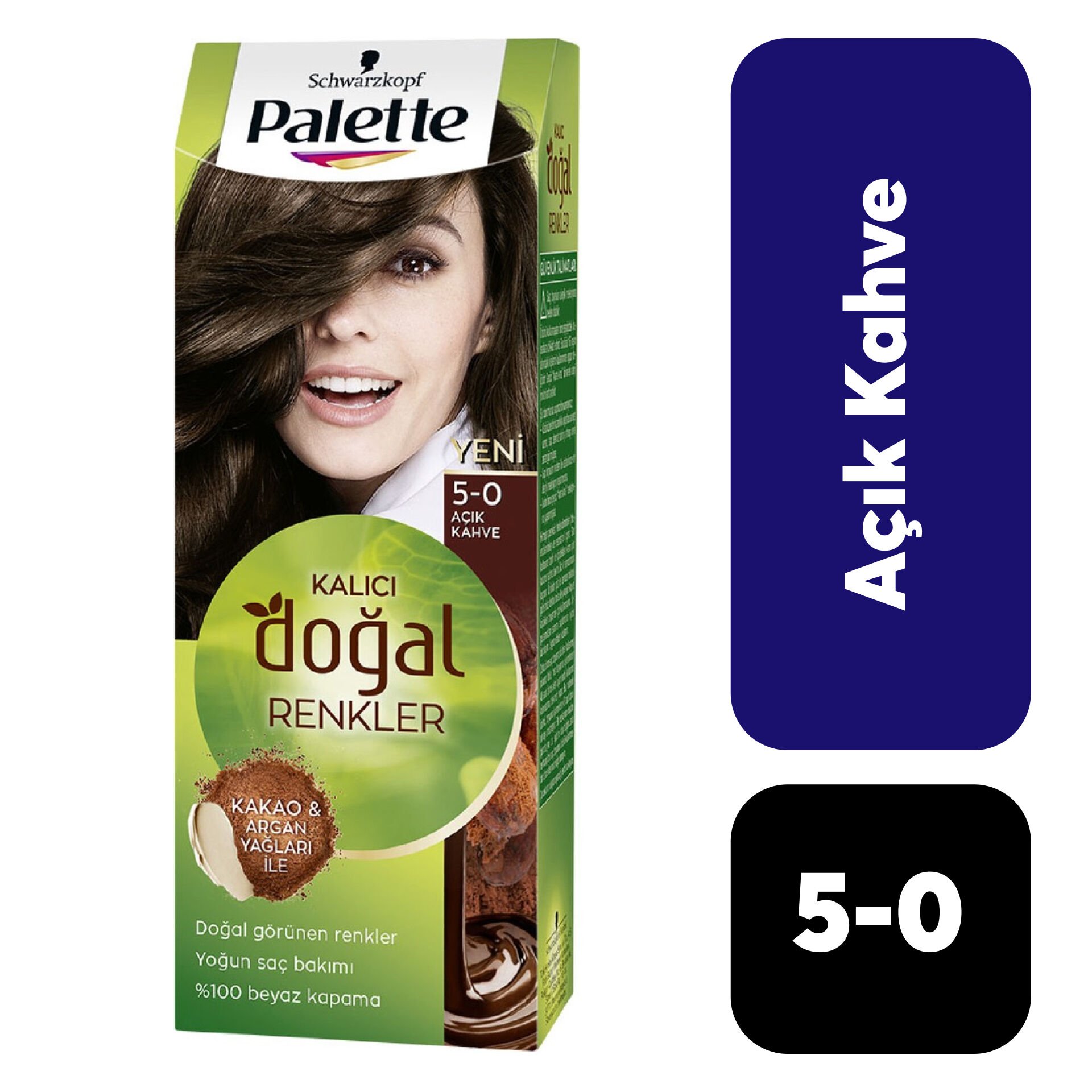Doğal Palette .5-0 Açık Kahve