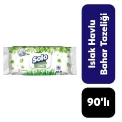 Solo Islak Mendil 90’lı Bahar Tazeliği