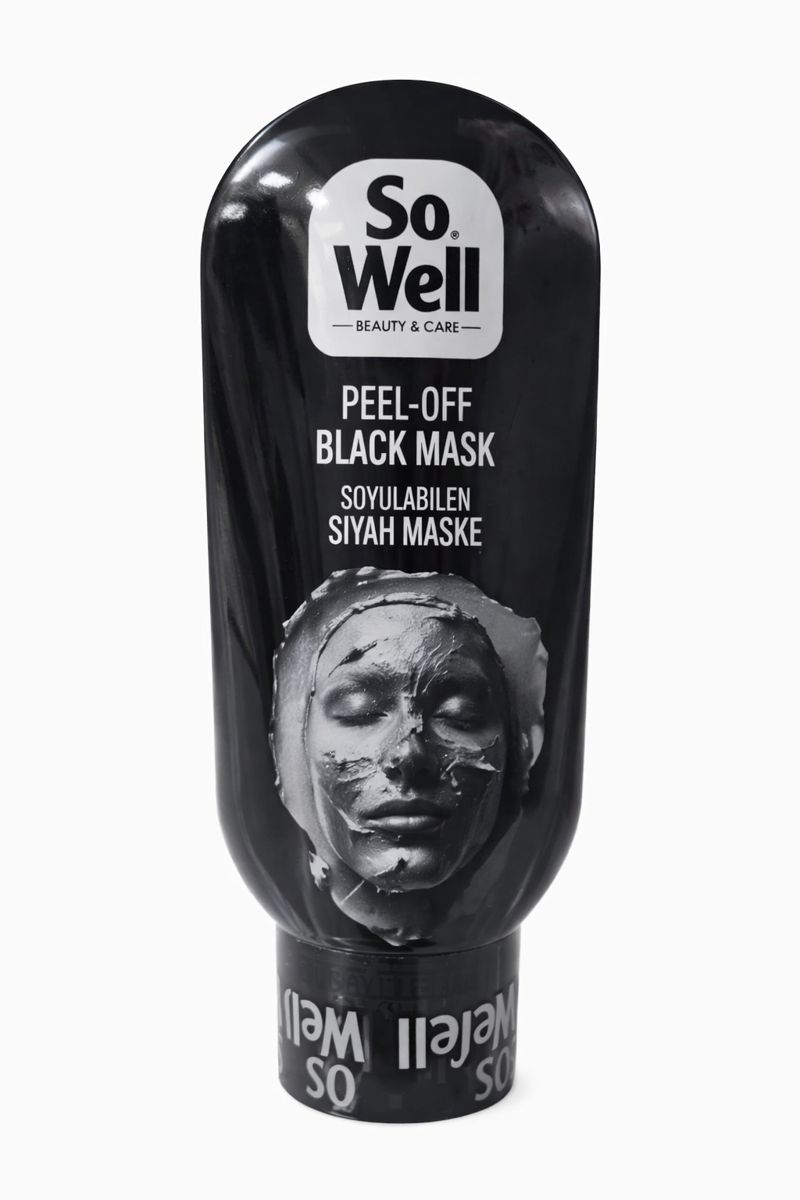Yüz Maskesi So Well Maske 100 ml Siyah