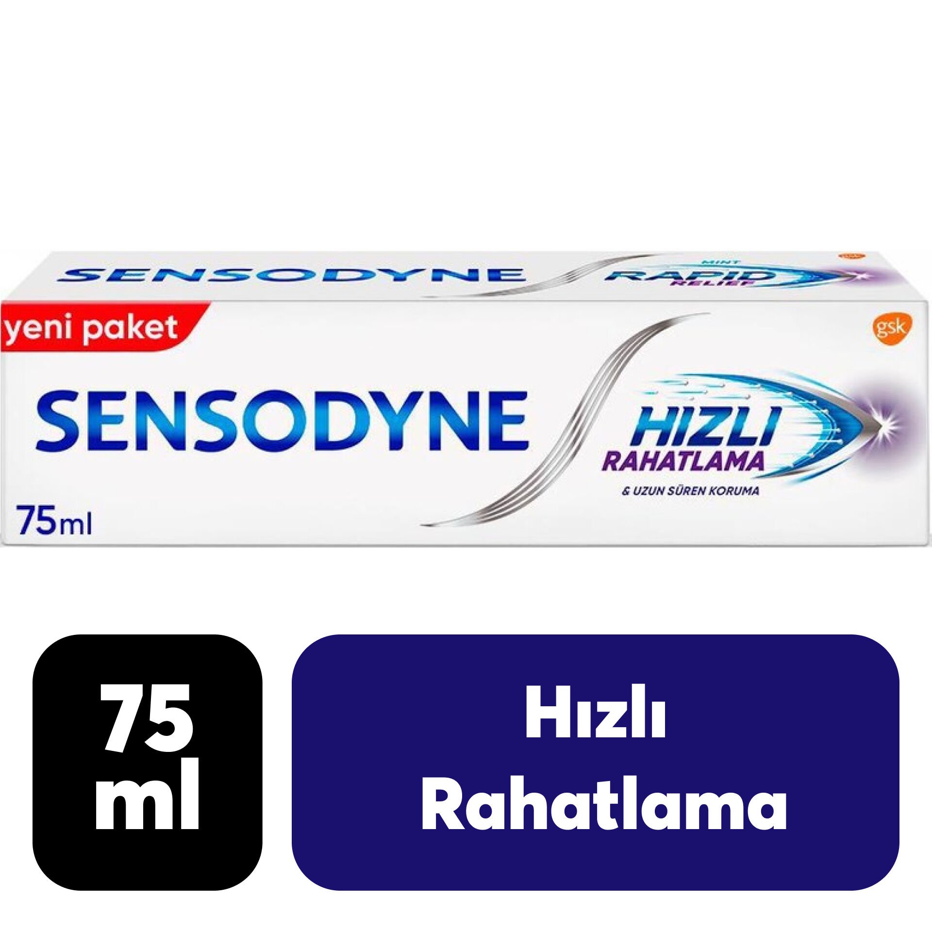 Diş Macunu Sensodyne 75 ml Hızlı Rahatlama