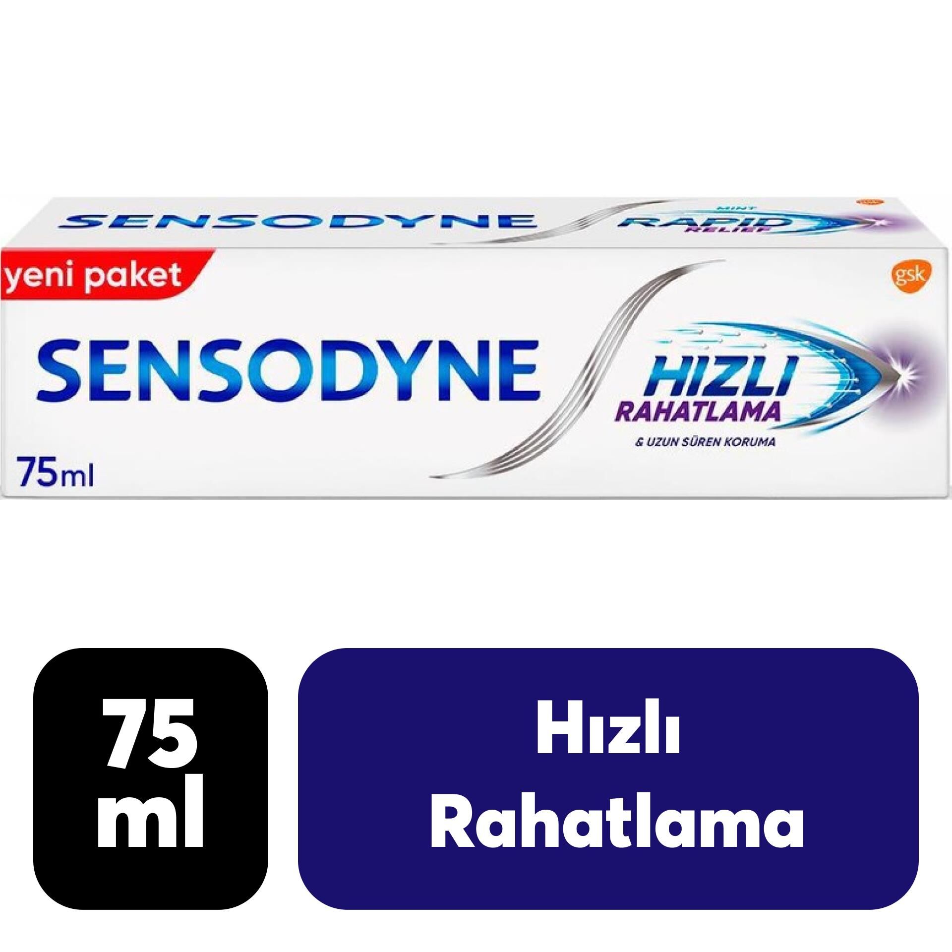 Diş Macunu Sensodyne 75 ml Hızlı Rahatlama