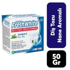 Fresh White Diş Tozu 50 gr Nane