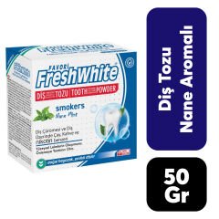Fresh White Diş Tozu 50 gr Nane