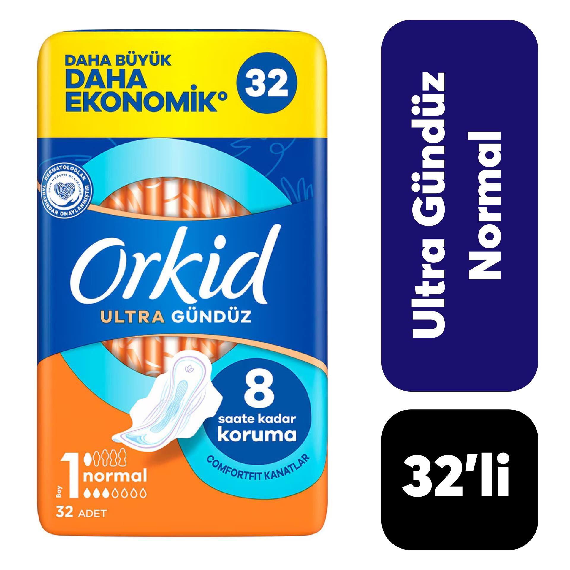 Orkid Ped Ultra 4’lü Normal Extra 32’li