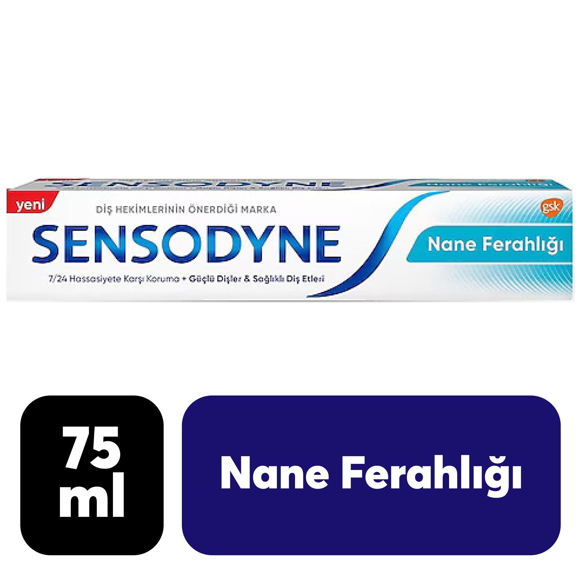 Sensodyne Diş Macunu 75 ml Nane Ferahlığı