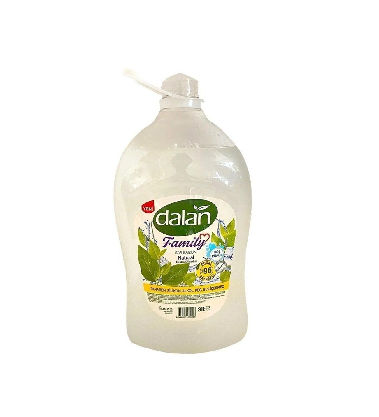 Dalan Sıvı Sabun 3 L Natural