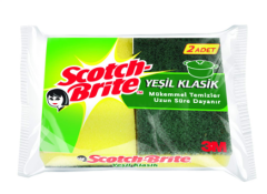 Scotch Brite Sünger 2'li Yeşil