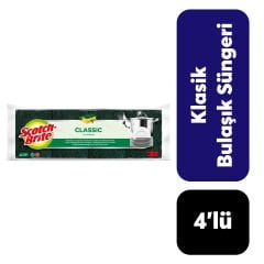 Scotch Brite .4'lü Tırnak Koruyuculu Sünger