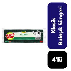 Scotch Brite .4'lü Tırnak Koruyuculu Sünger