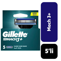 Yedek Gillette Başlık Mach 3+ 5’li