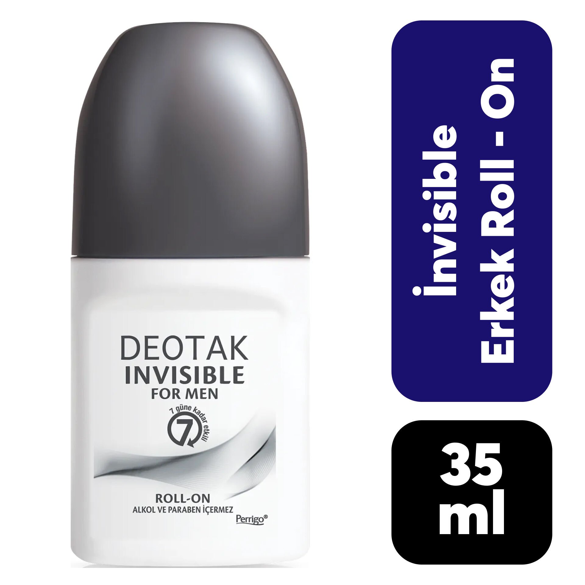 Roll-On Erkek Deotak 35 ml Invisible