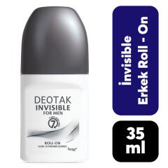Roll-On Erkek Deotak 35 ml Invisible