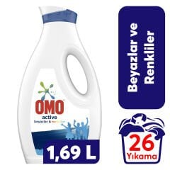 Sıvı Deterjan Omo 1690 ml Beyazlar & Renkliler