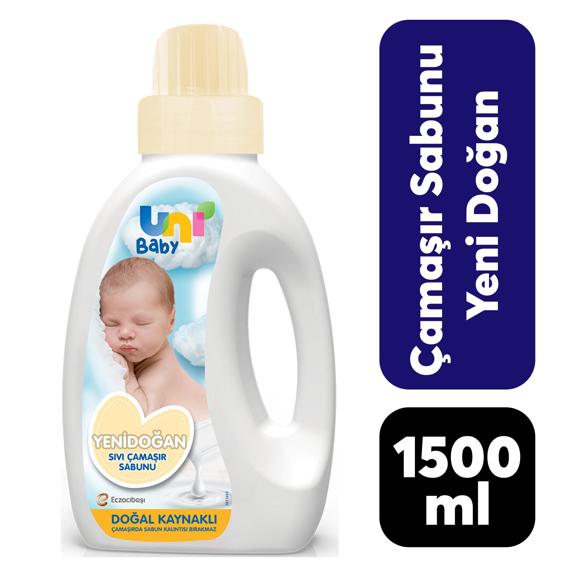Çamaşır Sabunu Sıvı Uni Baby 1500 ml Çam Yeni Doğan