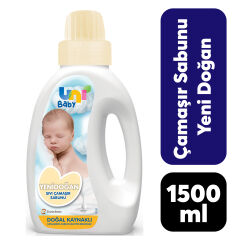 Çamaşır Sabunu Sıvı Uni Baby 1500 ml Çam Yeni Doğan