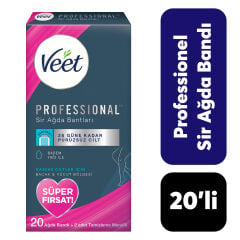 Veet Sir Ağda Bandı 20’li Hassas Profesyonel