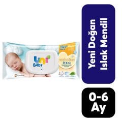 Havlu Islak Uni Baby Yeni Doğan 0-6