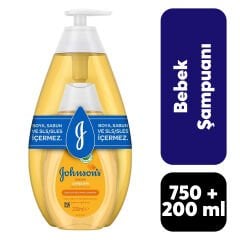 Şampuan Johnsons Baby 750 ml + 200 ml