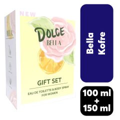 Set Dolce Kadın Parfüm 100 ml + Deodorant 150 ml Bella
