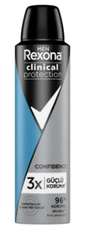 Rexona Deodorant Erkek 150 ml Clinical Pro. Confidence