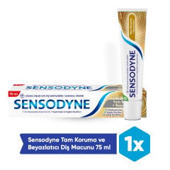 Sensodyne Diş Macunu 75 ml Tam Koruma Beyazlatıcı
