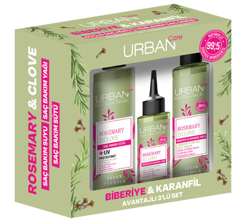 Urban Saç Bakım Seti 450 Ml Rosemary & Clove
