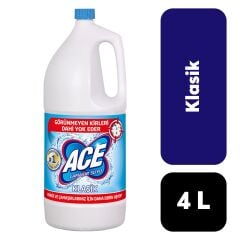 Ace 4 L Çamaşır Suyu Klasik