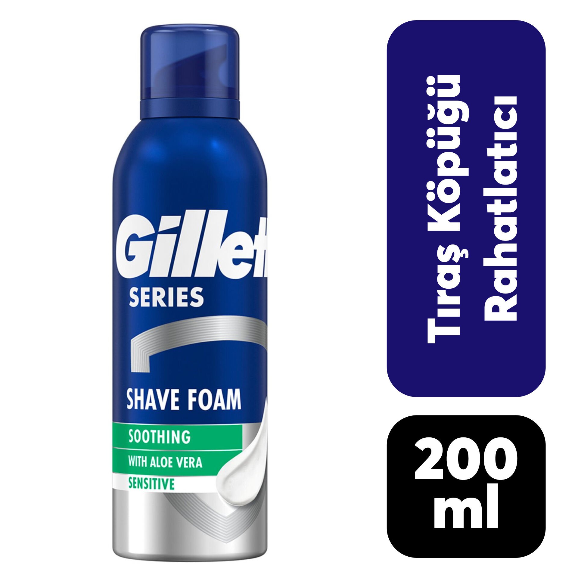 Tıraş Köpüğü Gillette 200 ml Rahatlatıcı