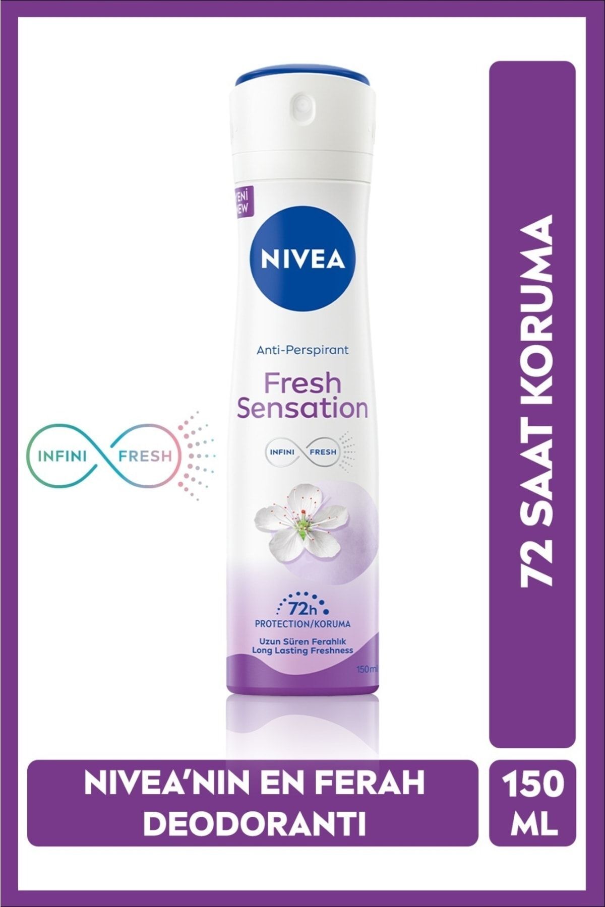 Deodorant Kadın Nivea 150 ml Fresh Sensation