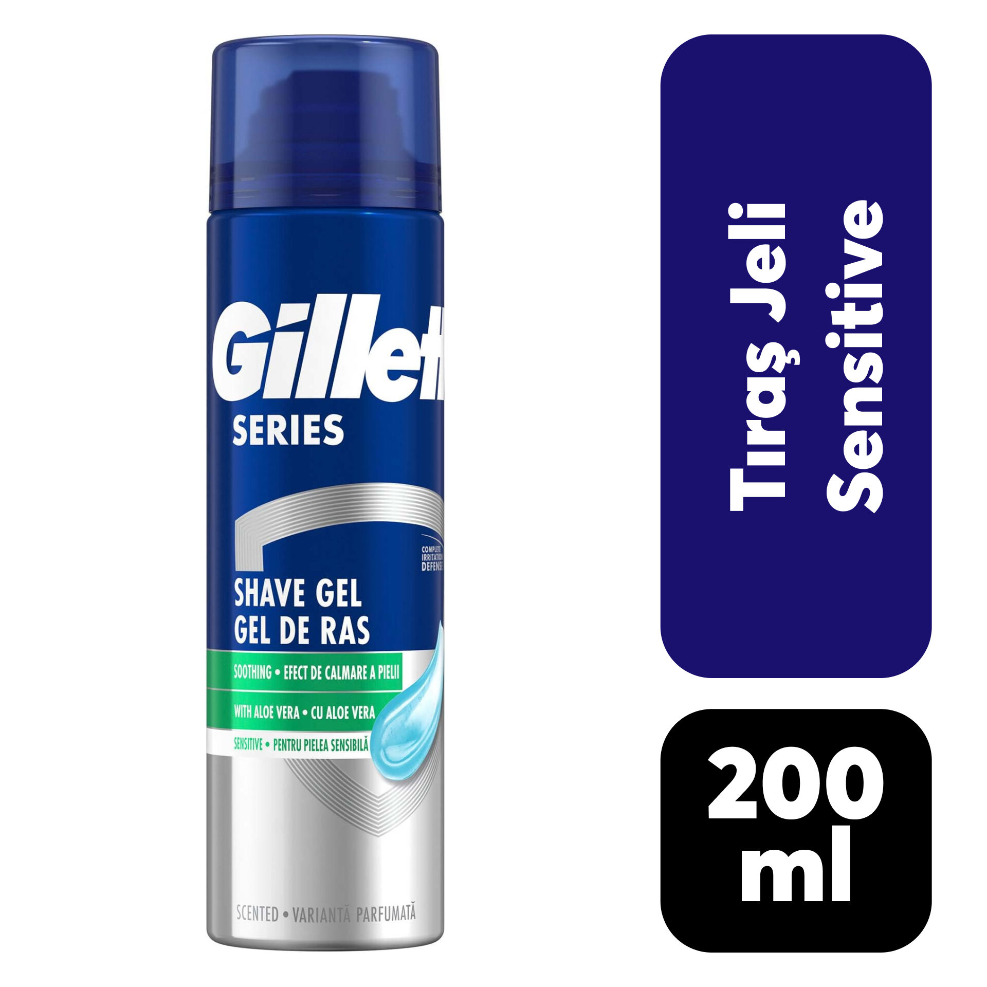 Tıraş Jeli Gillette 200 Ml Sensitive