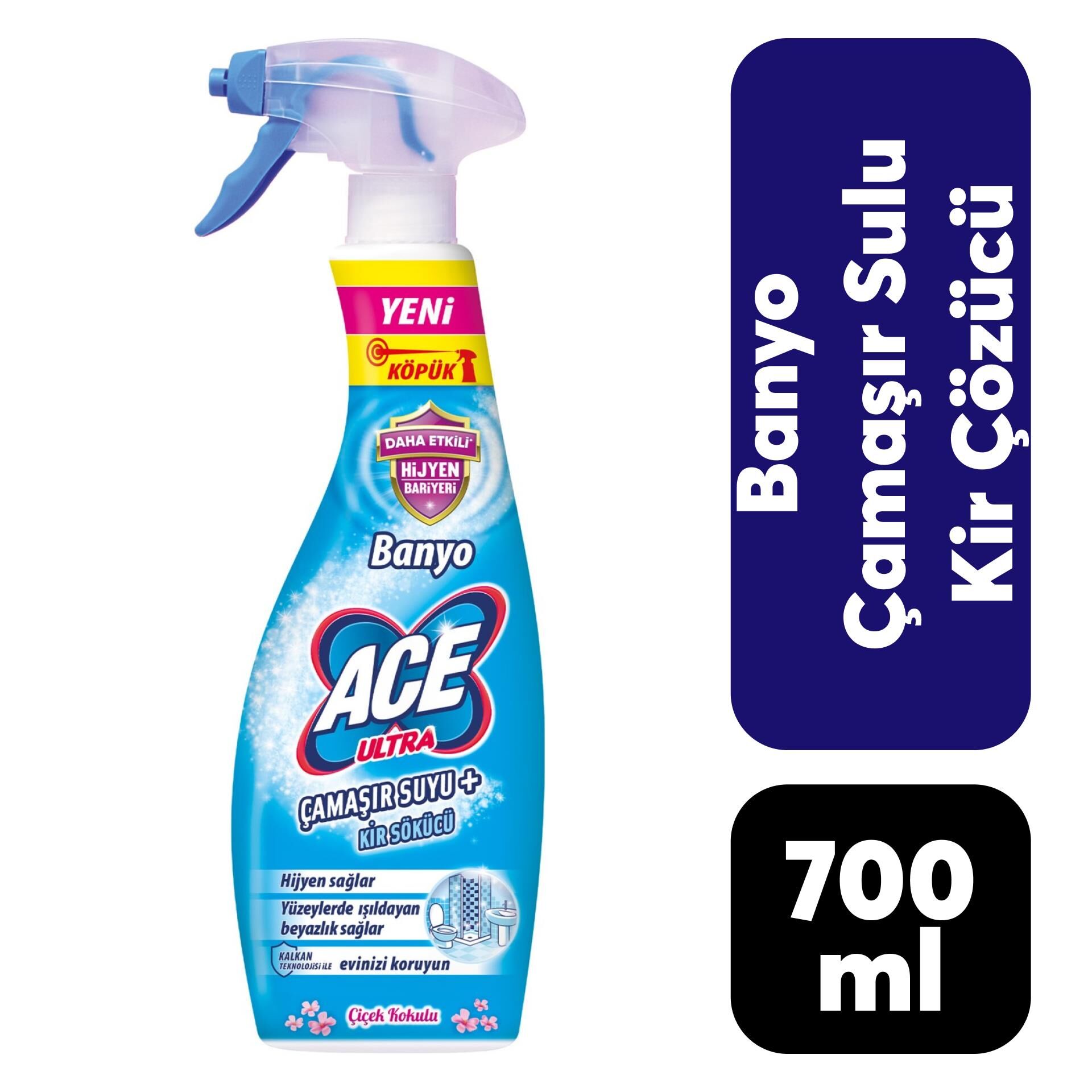 Ace Sprey Banyo 700 ml Çiçek Kokulu