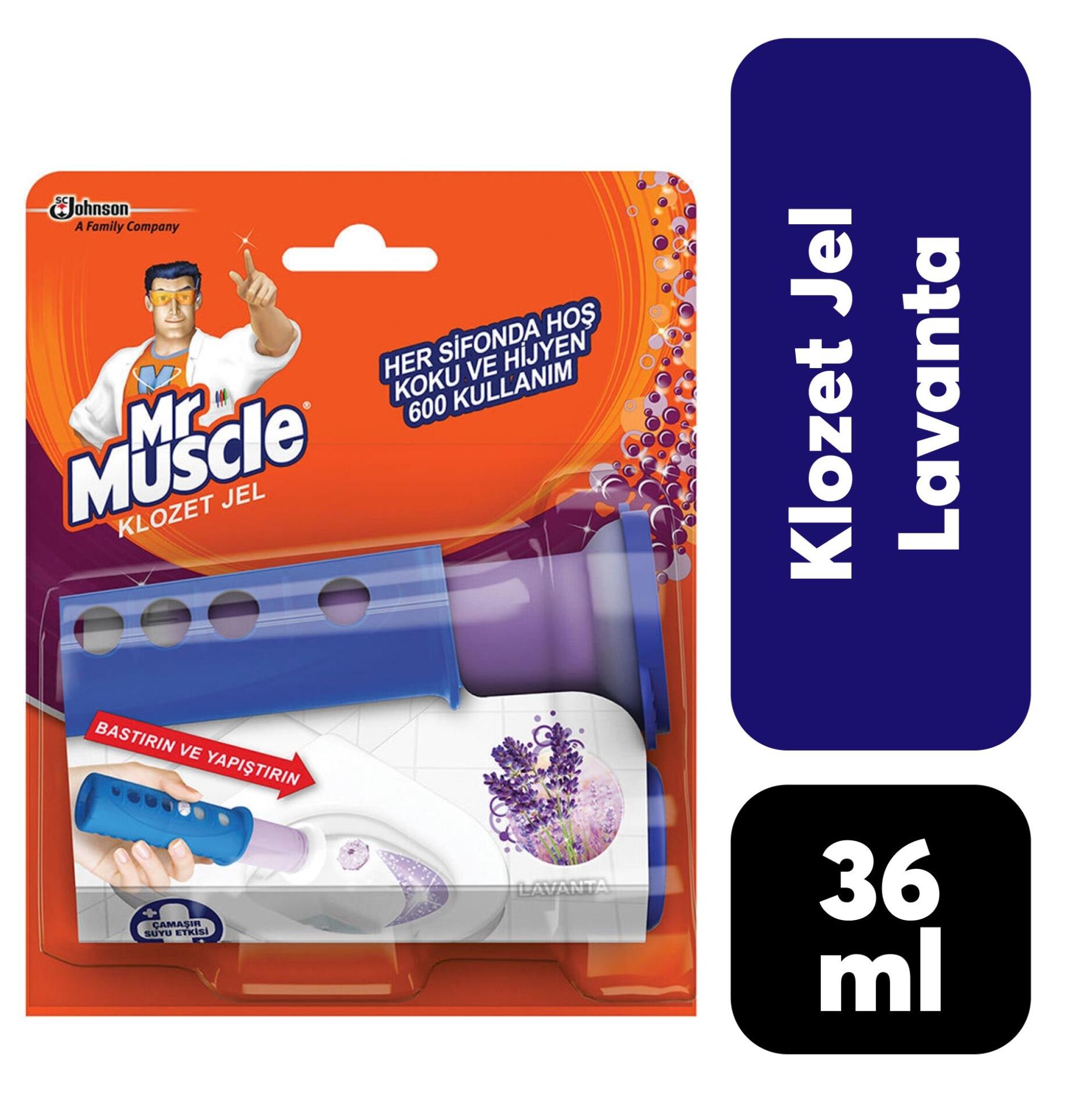 ..Mr.Muscle Klozet Jel 36 ml Lavanta