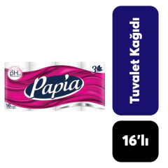 Kağıt Tuvalet Papia 16 Rulo