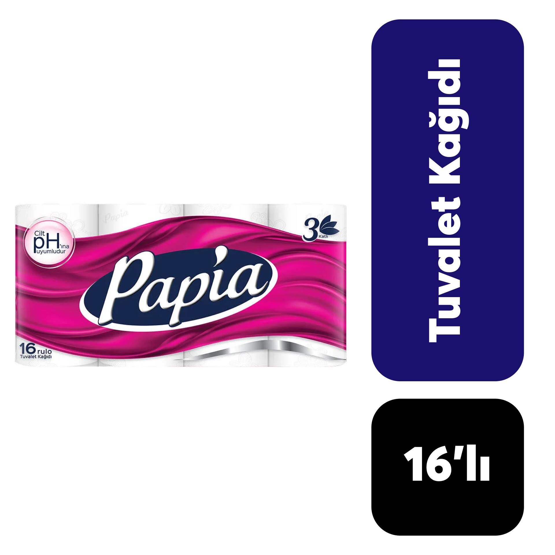 Kağıt Tuvalet Papia 16 Rulo