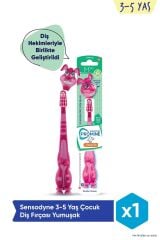 .Sensodyne Promine Diş Fırçası 3-5 Yaş Pembe Tavşan