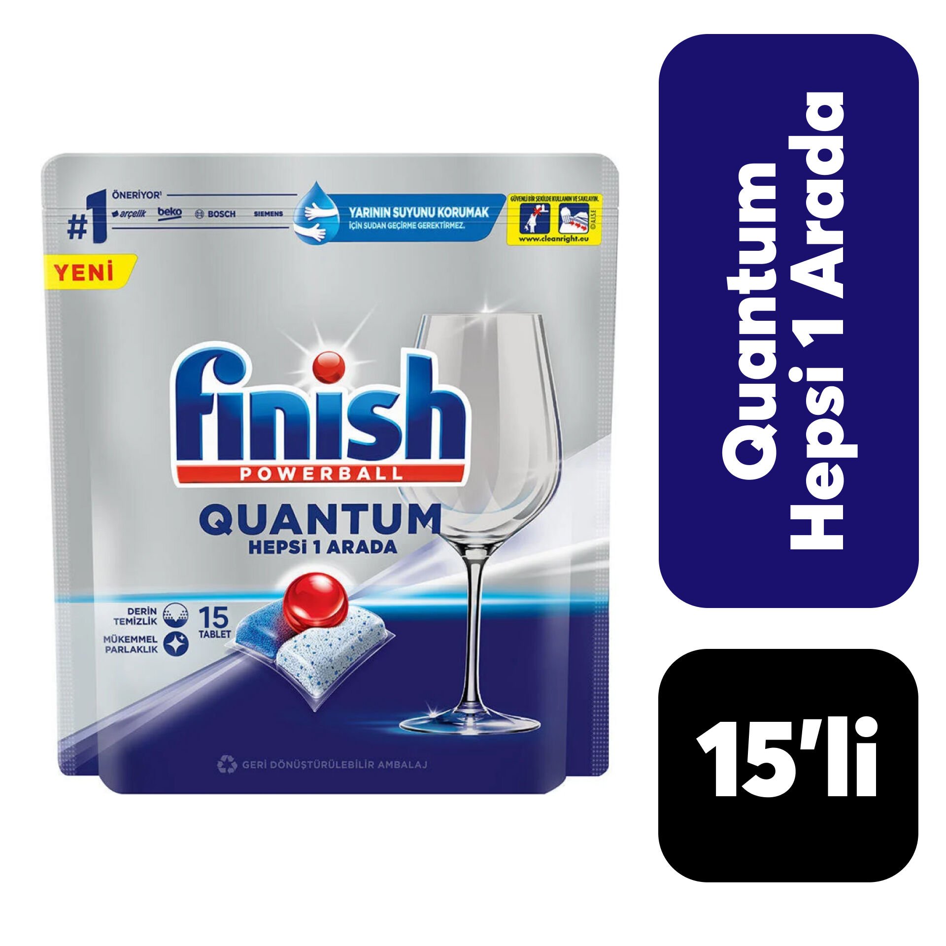 Finish Powerball Quantum 15 Tablet