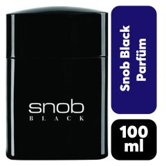 Snob Parfüm Erkek 100 ml Black