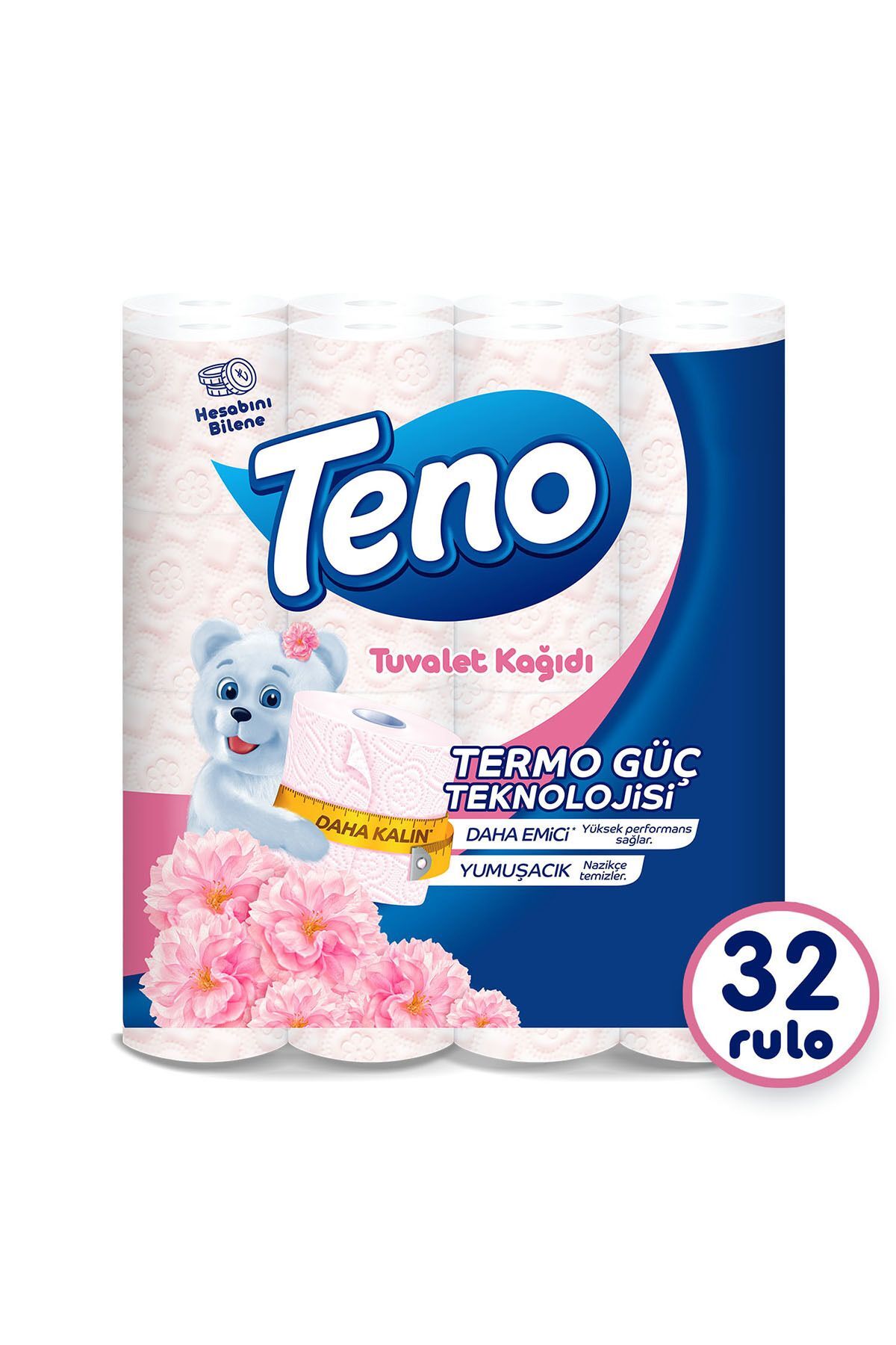 Kağıt Tuvalet Teno 32 Rulo