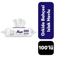 Sleepy Islak Temizlik Yüzey Havlusu 100’lü Orkide Bahçesi