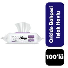 Yüzey Temizlik Havlusu Sleepy 100'lü Orkide Bahçesi